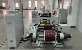 JD-DFQ600型双摆臂水松纸易游手机入口官网 圆刀铝箔纸分切复卷机